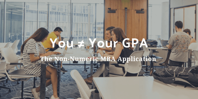 The Non-Numeric MBA Application