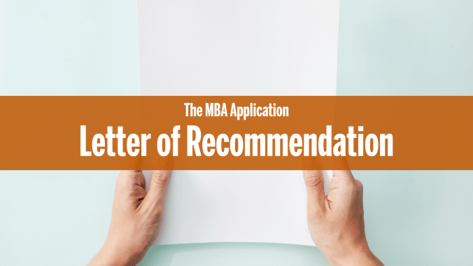 Hands holding a blank sheet of paper with a banner that reads "Letter of Recommendation"