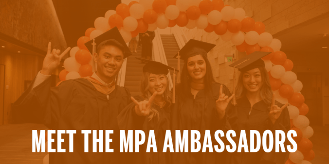 Meet the MPA ambassadors