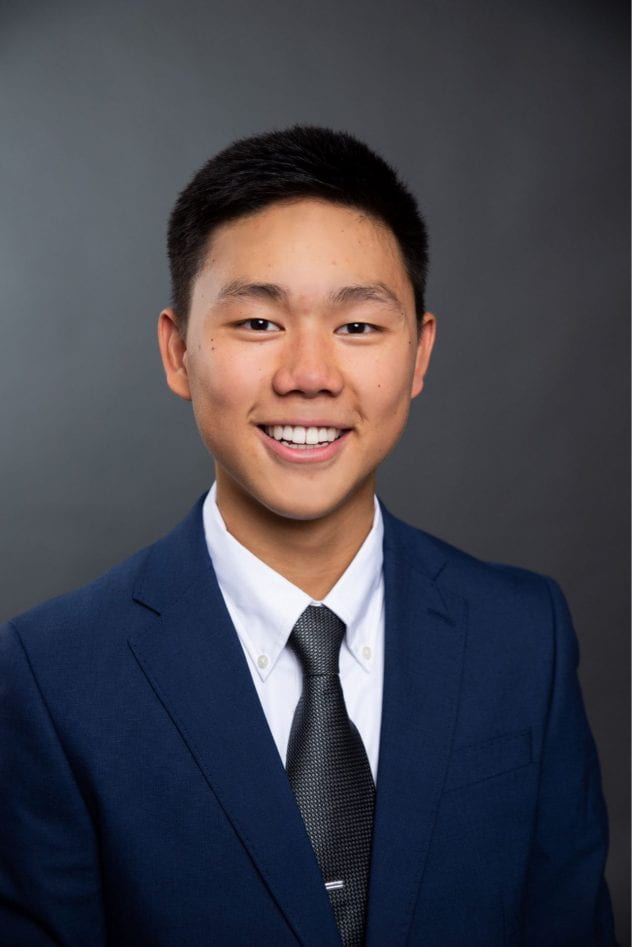 Headshot for Canfield BHP Senior Anthony Tang