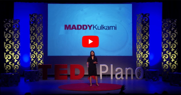 Maddy Kulkarni Speaking at her TEDxTalk