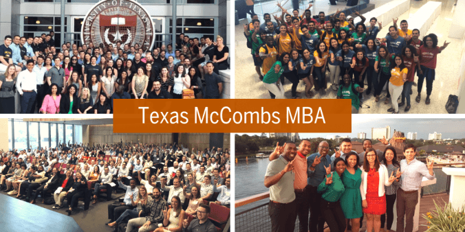 A few group photos of the Texas McCombs MBA Community