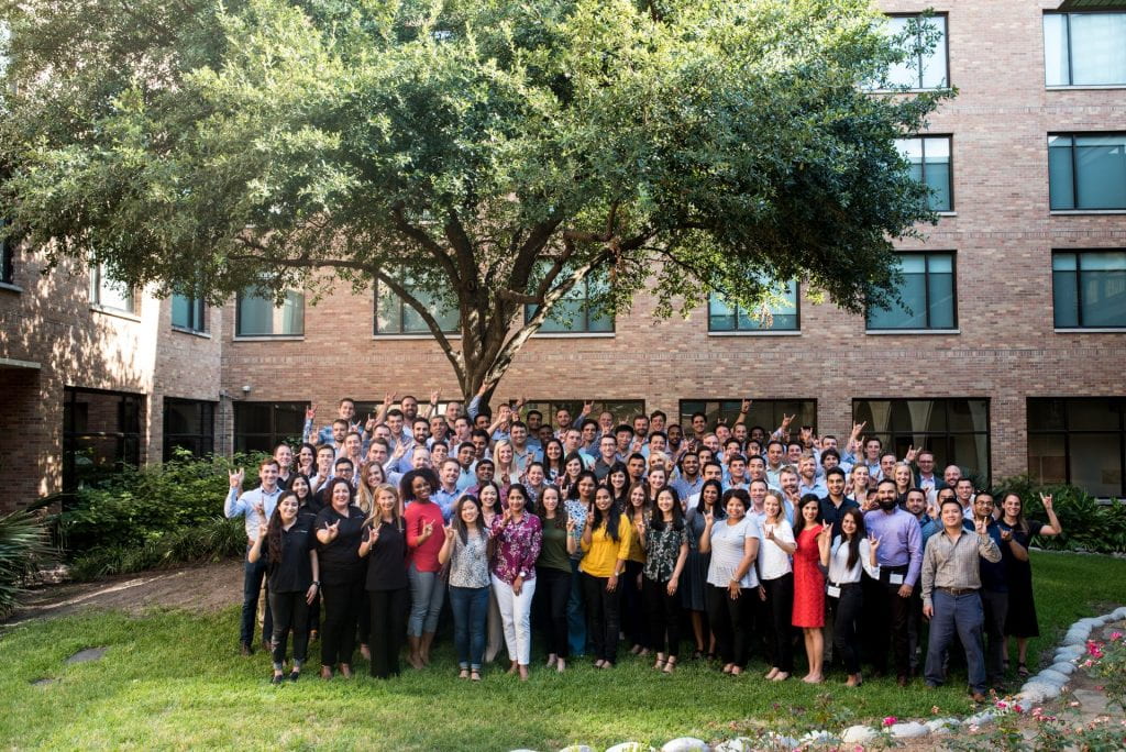 Group photo of the Dallas/Fort Worth Class of 2021
