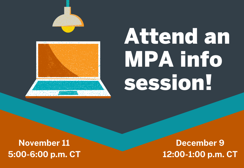 Attend upcoming MPA info session