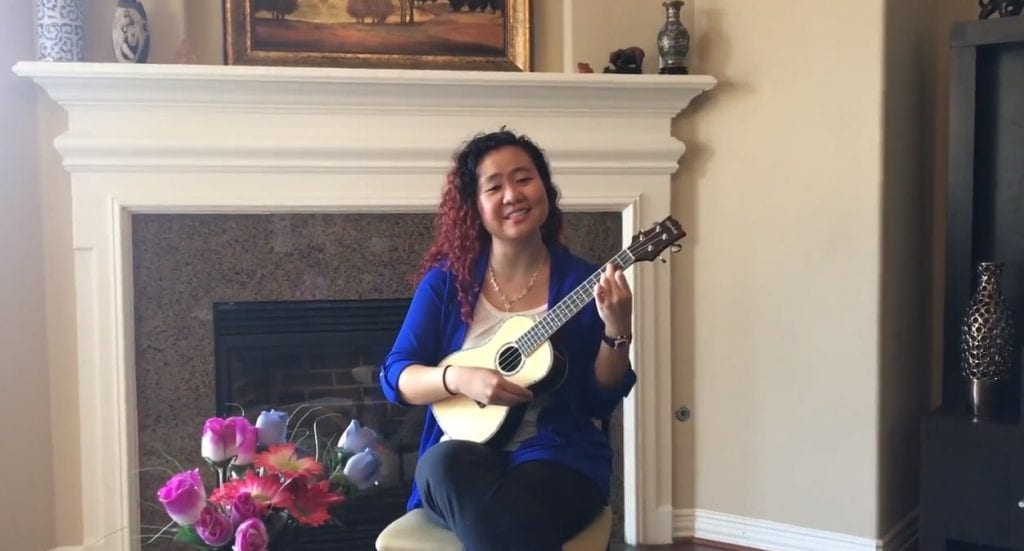 Songwriter Becky Zhao