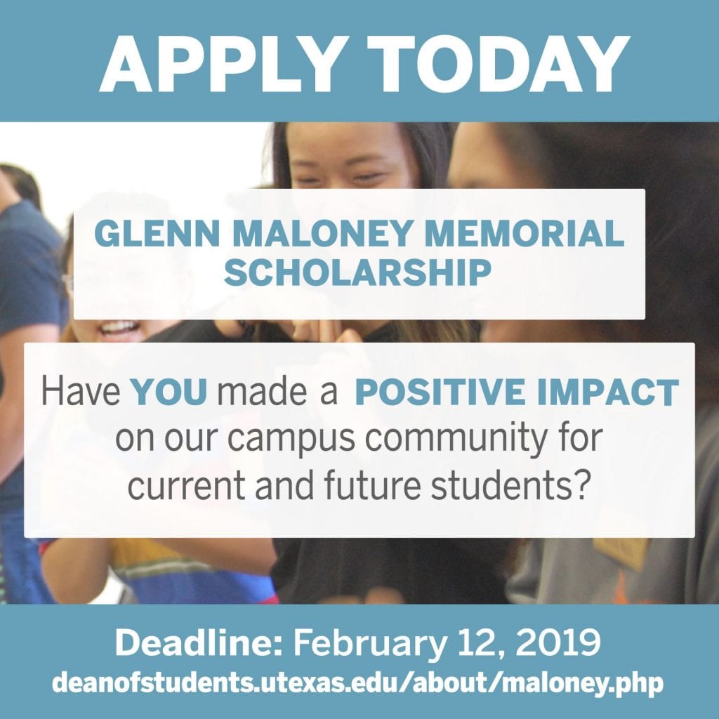 Glenn Maloney Scholarship