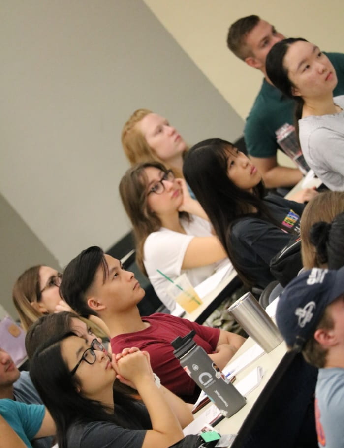 iMPA Orientation Students Listening